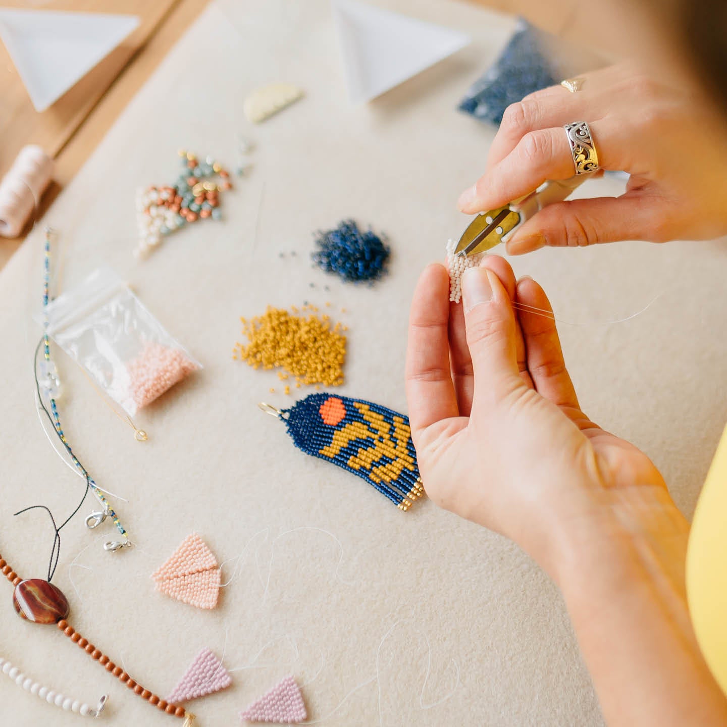 Workshop Beaded Oorbellen • Creative Life • ZO 8 NOV 10:30