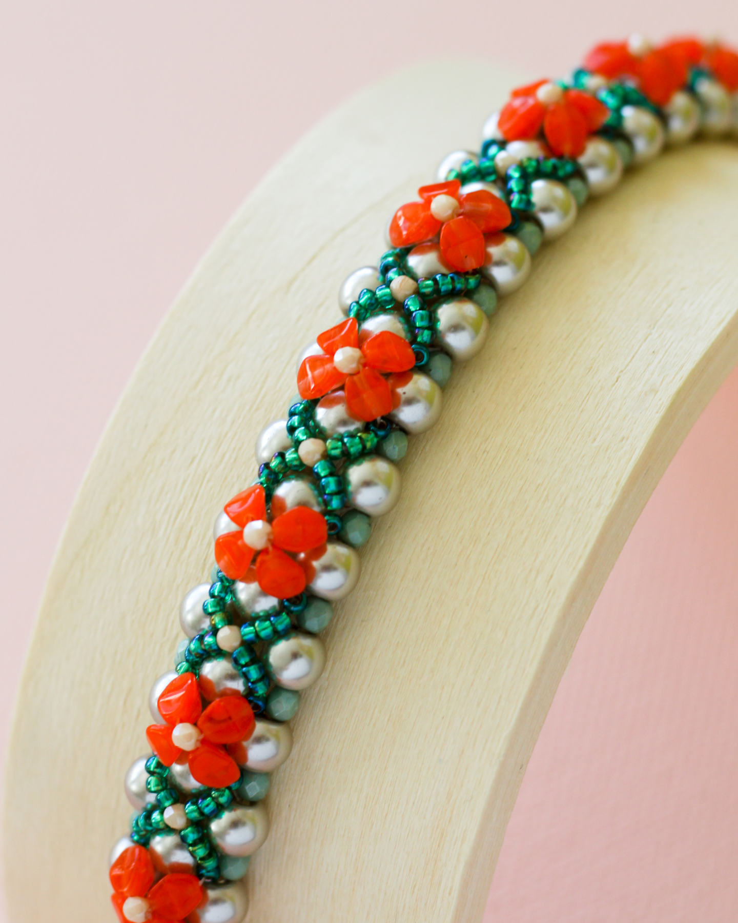Armband • Annabelle 3 - Oranje Mint