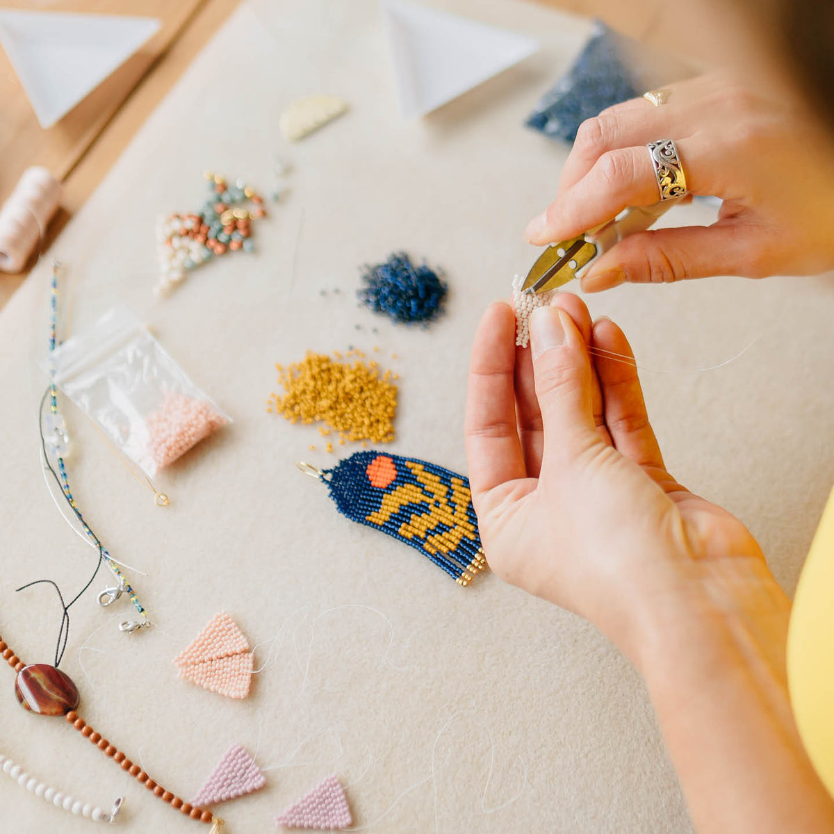Workshop Beaded Oorbellen • Creative Life • ZO 8 NOV 10:30