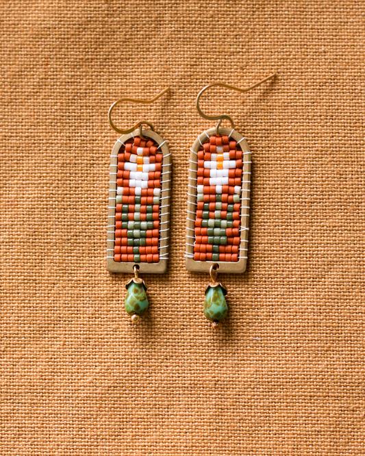 Oorbellen Lilly ✾ Botanic Collection