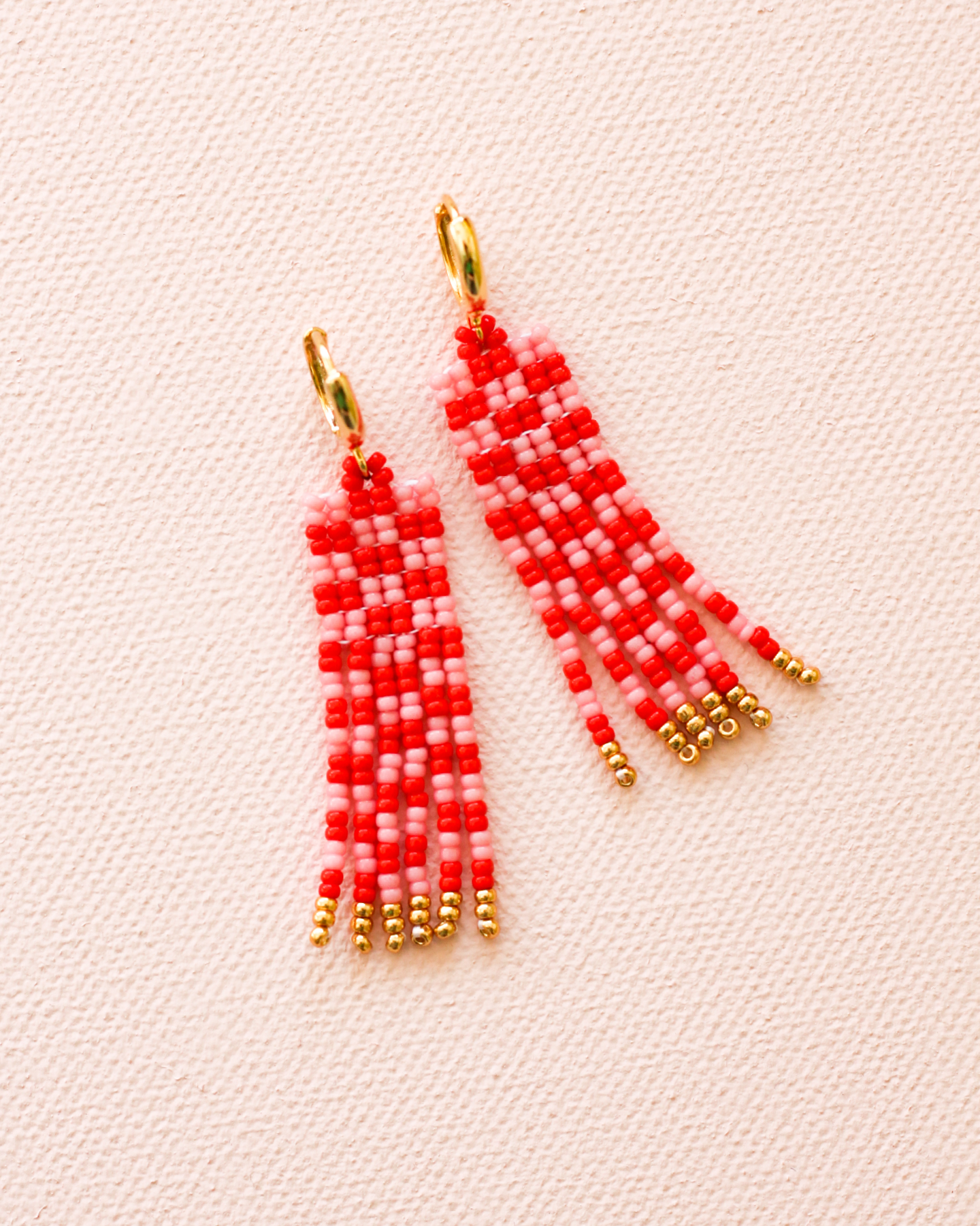 Oorbellen • CHECK 7: Hot & Pink