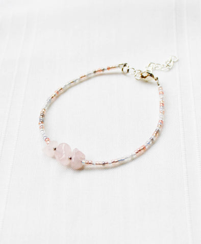 Armband • Gems Rock, Rozenkwarts