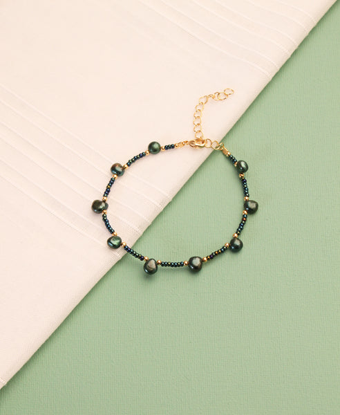 Armband & Ketting set • Kujaku, goud