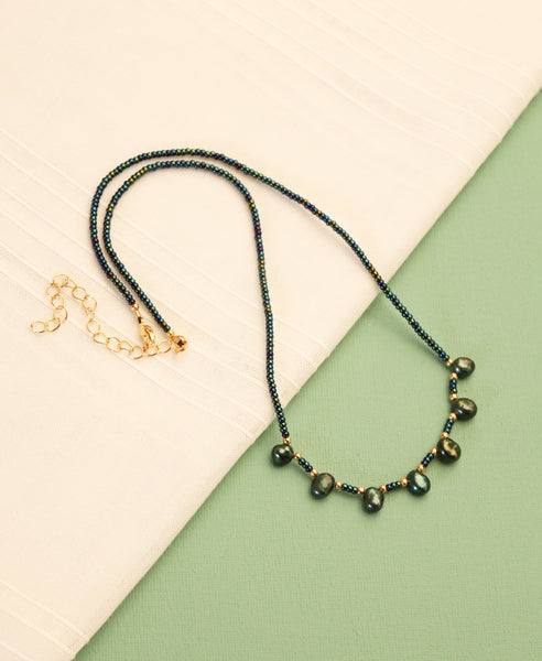 Armband & Ketting set • Kujaku, goud