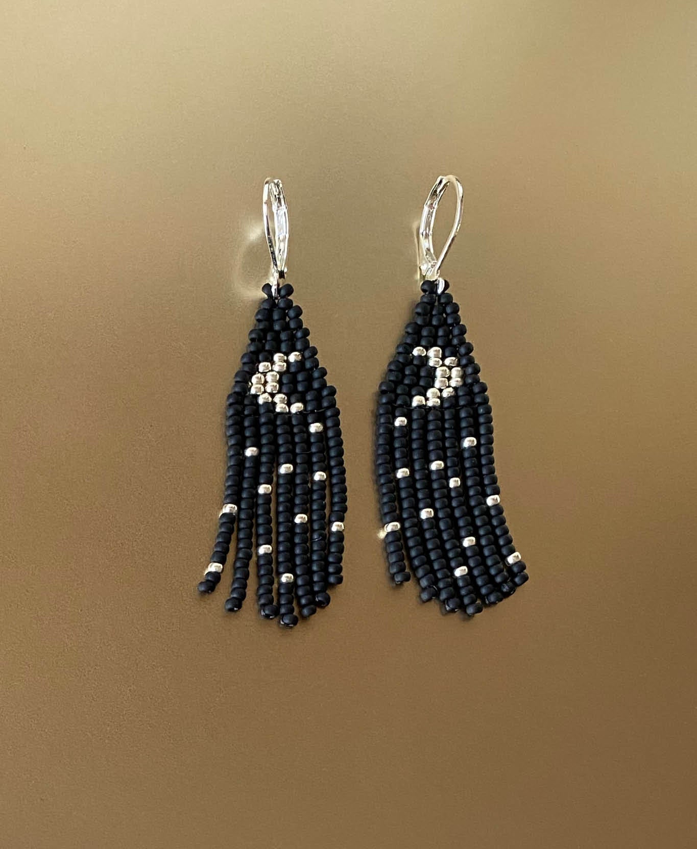 Earrings • Tiny Moon, Ivory